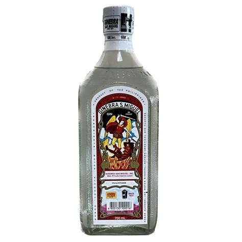 Ginebra San Miguel Frasco 700ml (Kwatro Kantos Gin).